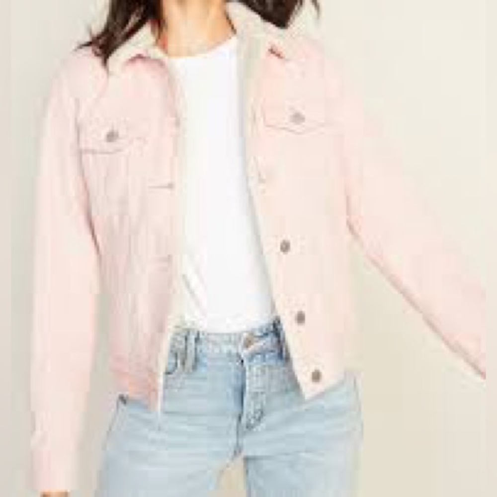 Old Navy Light Pink Corduroy Jacket - size XL